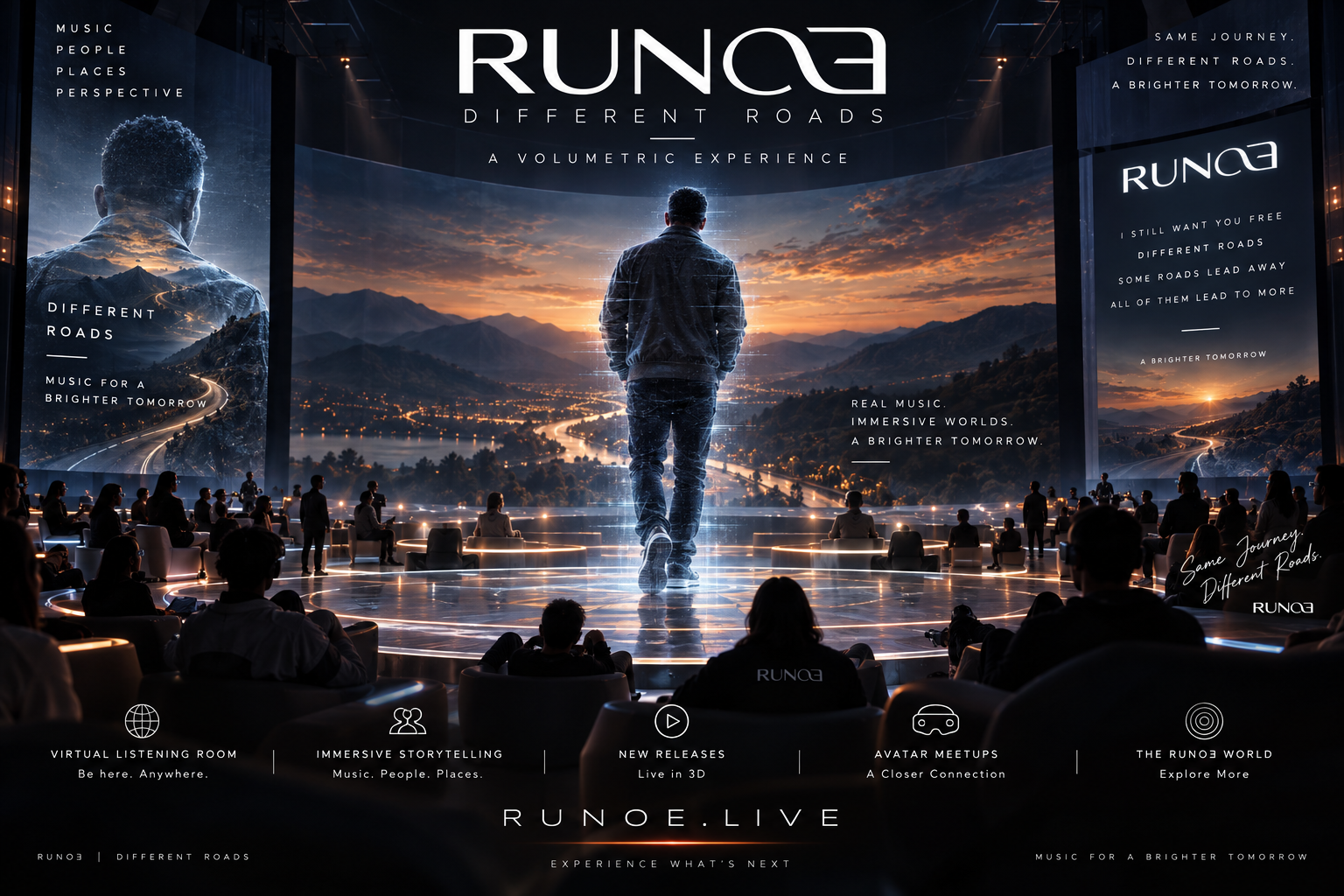 The immersive RUNOƎ volumetric experience